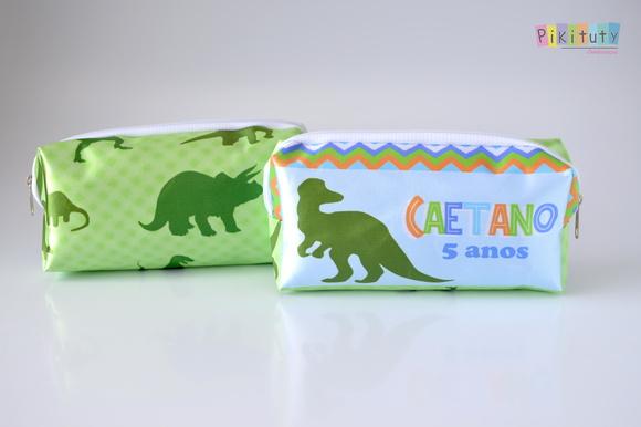 Necessaire / Estojo Dinossauros