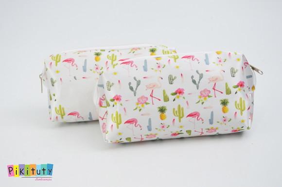 Necessaire / Estojo Flamingos