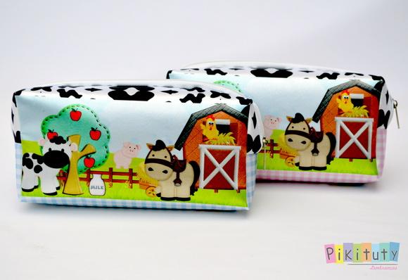 Necessaire / Estojo Fazendinha