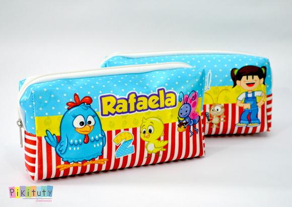Necessaire / Estojo Galinha Pintadinha