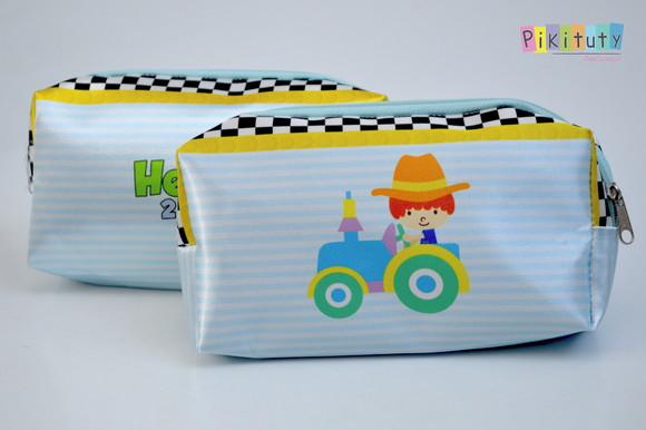 Necessaire / Estojo Menino Trator