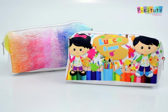 Necessaire / Estojo Pintando o 7