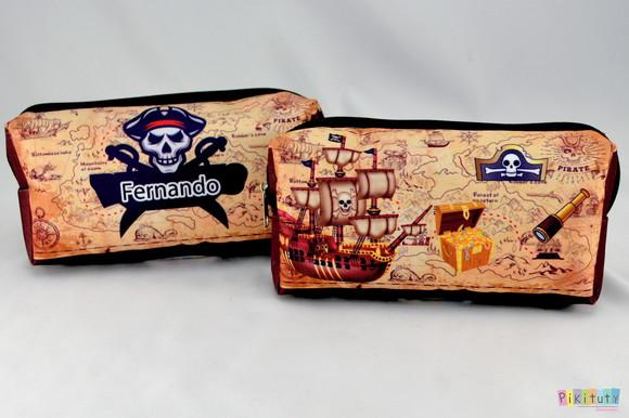 Necessaire / Estojo Piratas