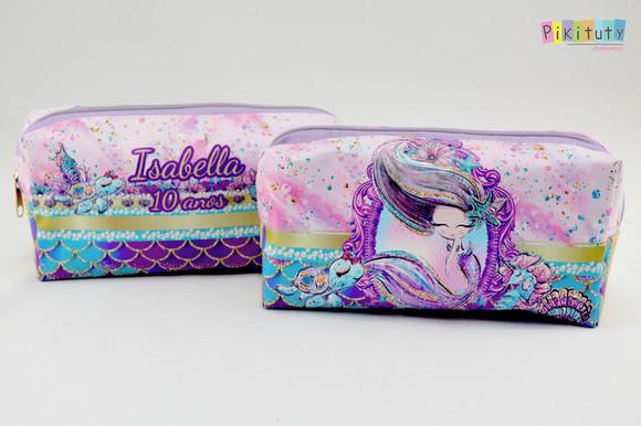 Necessaire / Estojo Sereia