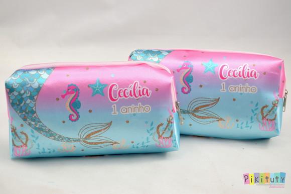 Necessaire / Estojo Sereia