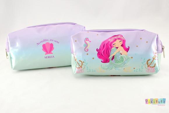 Necessaire / Estojo Sereia e Tritão