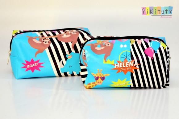 Necessaire Box Safari Colorido