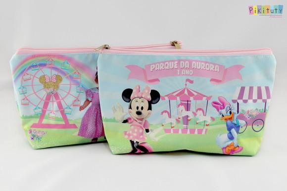Necessaire Circo da Minnie Rosa