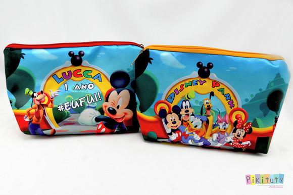 Necessaire Mickey e sua turma
