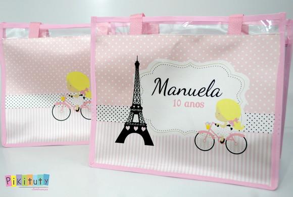 Novidade! Bolsa de praia Paris