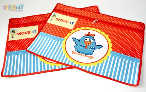 Pasta Envelope Galinha Pintadinha