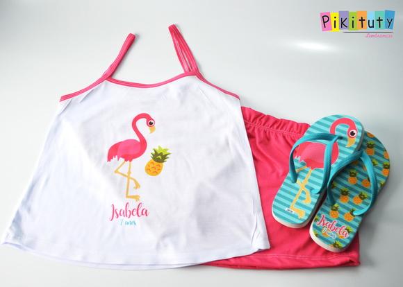 Pijama / Baby Doll + Chinelo - Festa do Pijama