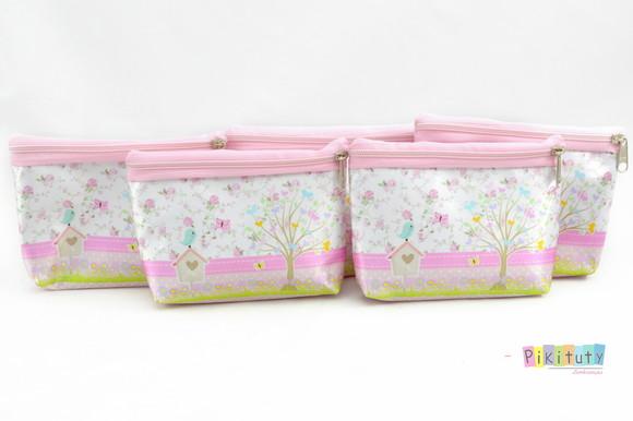 Porta documento/ Mini necessaire - Jardim
