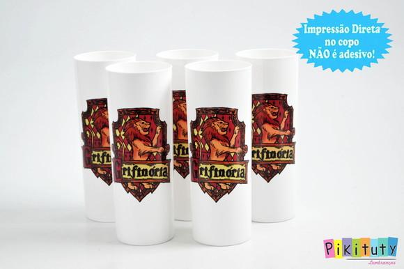 Promoção! 20 Copos Long Drink - Harry Potter