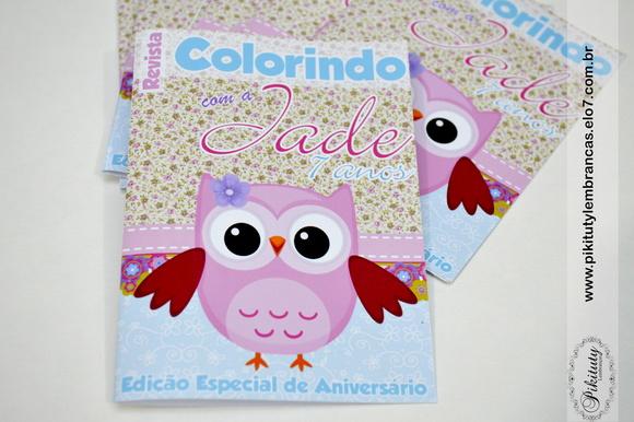 Revista Colorir 10x14 cm