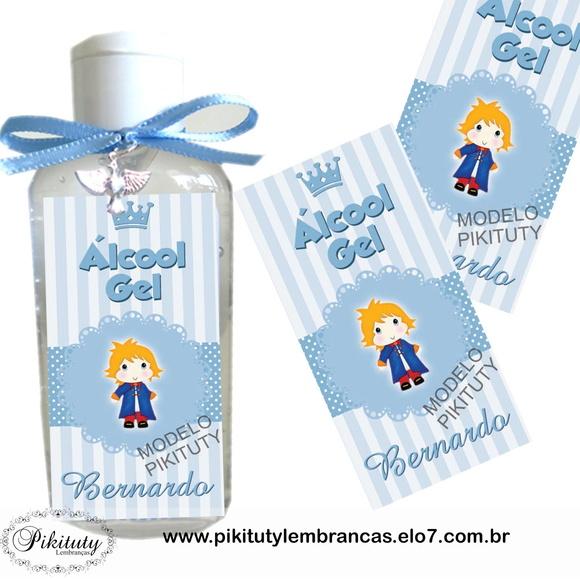 Rótulo Adesivo p/ Álcool em gel