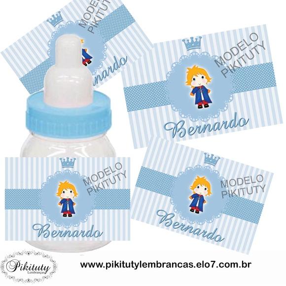 Rótulo Adesivo p/ Mini Mamadeira