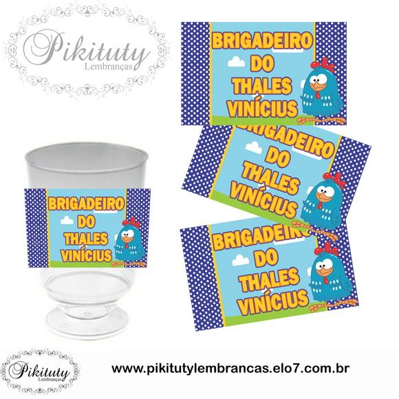 Rótulo para Brigadeiro de Colher