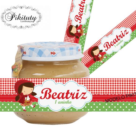 Rótulo Pote de Papinha