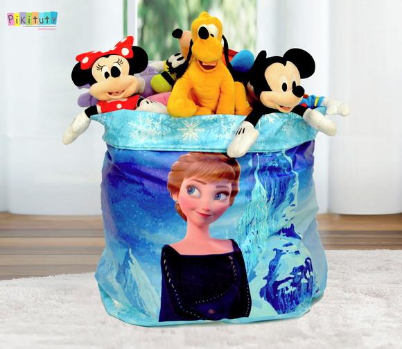 Saco/cesto Organizador de Brinquedos - Frozen