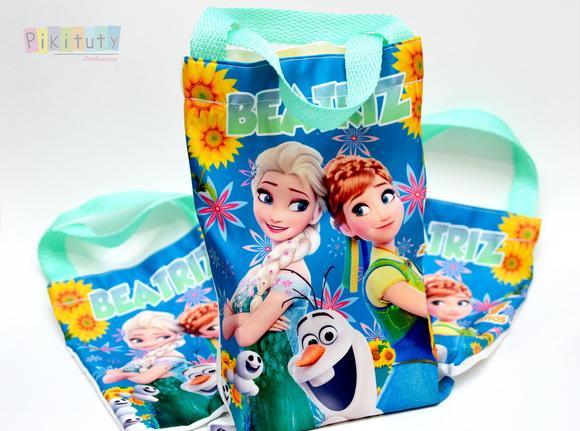 Sacola de tecido Frozen