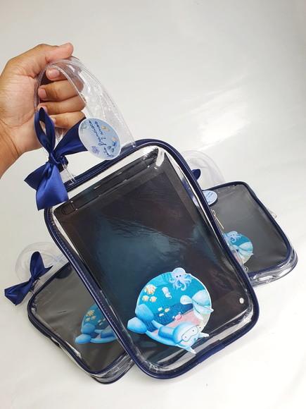 Tablet Mágico com Bolsa Cristal - Fundo do Mar