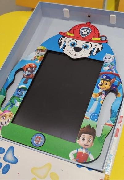 Tablet Personagem na Maleta - Patrulha Canina