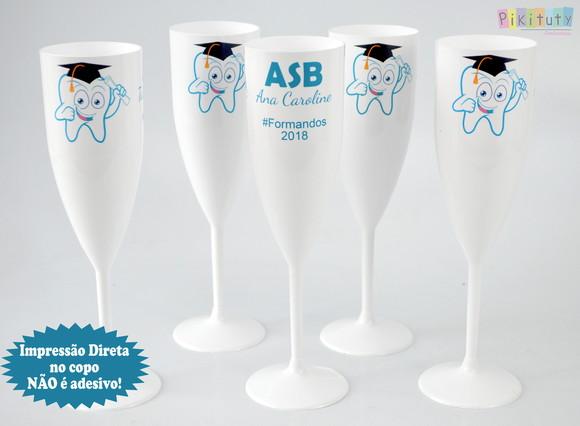 Taça para Champagne Formatura