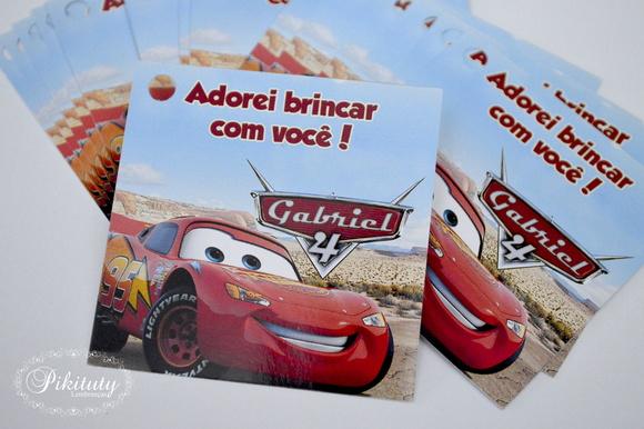 Tags de Agradecimento Grande 7x7 cm