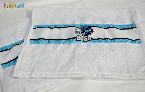Toalhinha personalizada - Minecraft
