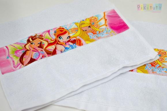 Toalhinha personalizada - Winks
