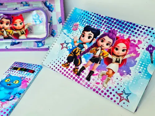 10 Kits Criativo Kids - Guerreiras Kpop
