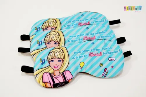 10 Máscaras de Dormir - Barbie