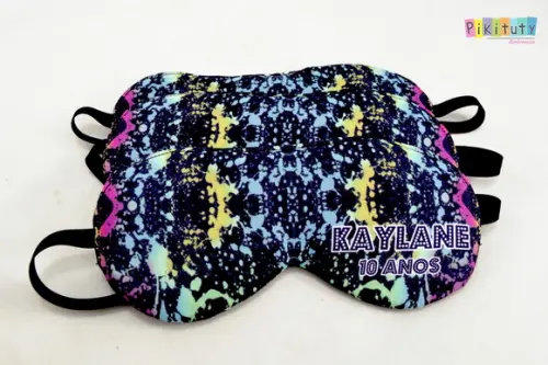 10 Máscaras de Dormir - Festa do Pijama Neon