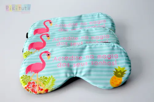 10 Máscaras de Dormir Flamingos