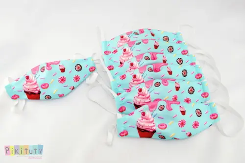 10 máscaras de Proteção para festa - Confeitaria