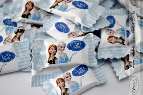 100 Balinhas Personalizadas Frozen