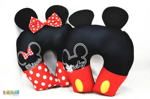 20 Almofadas de Pescoço Mickey e Minnie