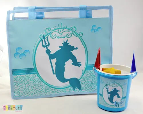 20 Bolsas de Praia + Balde de Praia Sereia para Meninos