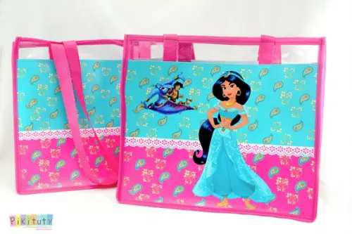 20 Bolsas de Praia Aladdin e Jasmine