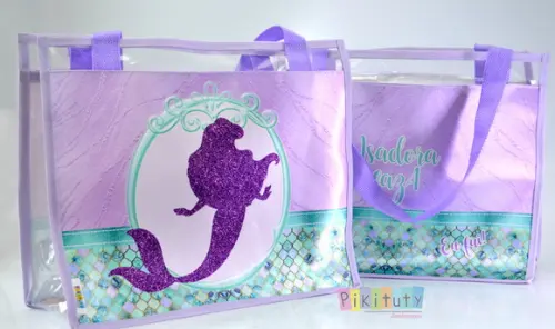20 Bolsas de Praia a Pequena Sereia