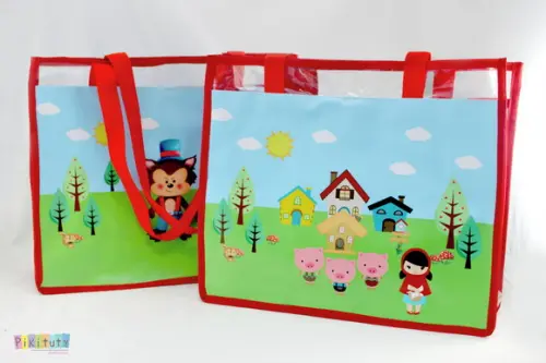 20 Bolsas de Praia Chapeuzinho Vermelho