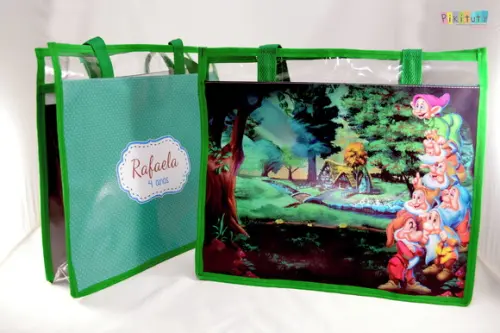 20 Bolsas de Praia Branca de Neve e os 7 Anões