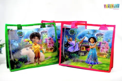 20 Bolsas de Praia com Tag - Encanto Disney
