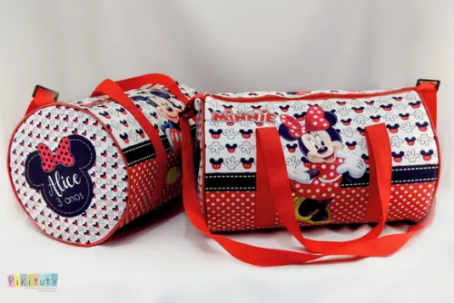 20 Bolsas de Viagem - Minnie e Mickey