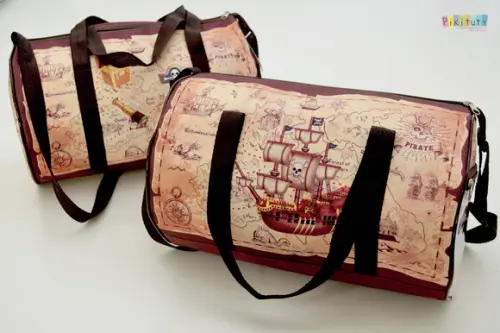 20 Bolsas de Viagem - Piratas