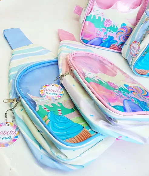 20 Bolsas Transversal - Candy Doces