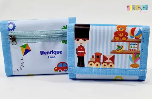 20 Carteiras Infantil - Brinquedos e Soldadinho