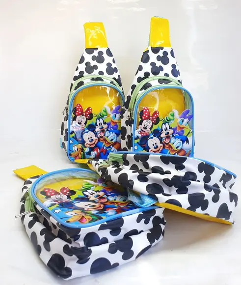 20 Bolsas Transversal - Turma do Mickey