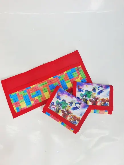20 Carteiras Infantil - Heróis Vingadores Lego